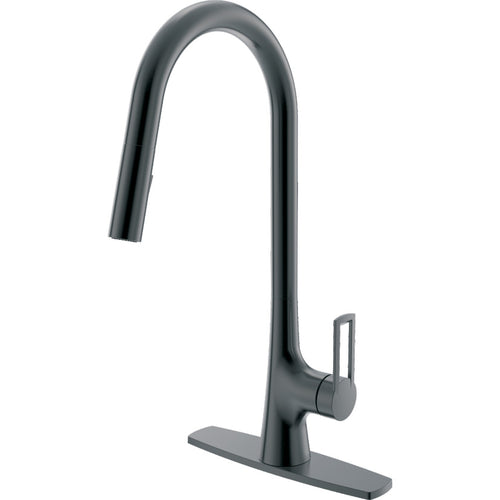 Compass Manufacturing 192-8110 Westdale Single Handle Pull-Down Kitchen Faucet