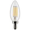 Satco 4B11/LED/930/CL/120V/E12/4CD - S21821 S21821 4B11/LED/930/CL/120V/E12/4CD