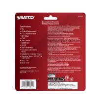 Satco 4B11/LED/930/CL/120V/E12/4CD - S21821 S21821 4B11/LED/930/CL/120V/E12/4CD