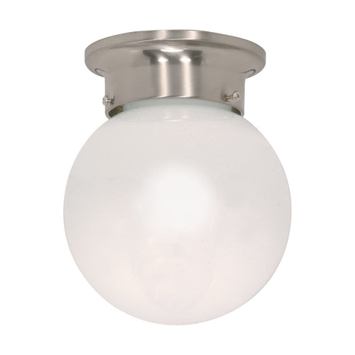 Satco 60-245 1 LT - 6 BALL Flush Fixture