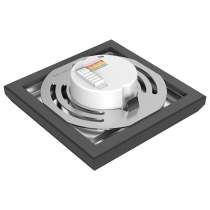 Satco 62-1705 Blink 9W LED 5 SQ Black