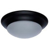 Satco 62-687 LED 12 18W Twist & Lock Fixture Matte Black Finish