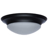 Satco 62-687 LED 12 18W Twist & Lock Fixture Matte Black Finish