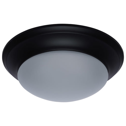 Satco 62-687 LED 12 18W Twist & Lock Fixture Matte Black Finish