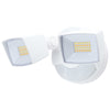 Satco 65-997 LED 2 Head Security Flood White Finish