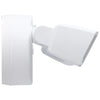Satco 65-995 LED 2 Head Security Flood White Finish