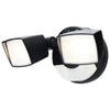 Satco 65-998 LED 2 Head Security Flood Black Finish