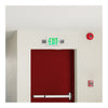 Satco 67-120 Exit/Light DH - Green White Finish