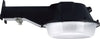 Satco 65-244 25W LED Area Light W/Photocell Black Finish