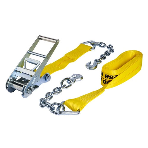 Keeper 3 x 30' Chain End Ratchet Tie-Down