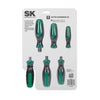 SK SK01331 6 Piece Slotted Screwdriver Set