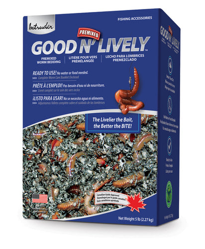 Intruder Good N' Lively Worm Bedding