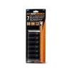 GearWrench 7 Piece 1/2 Drive Hex Bit Impact Metric Socket Set