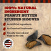 The Country Butcher Flavor Filled Hooves - Peanut Butter - 6 Pack Dog Treat
