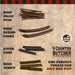 The Country Butcher Beef Patties - 5 Count Dog Treats