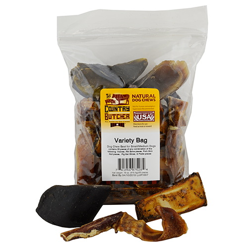 The Country Butcher Variety Bag Dog Treats