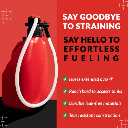 Fill-Rite FRBPA Battery-Powered Liquid Transfer Pump w/Auto-Stop - 3.8 GPM, AA Batteries (Not Included)