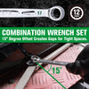 SK Tools 8 Piece Metric Combination Wrench Set
