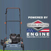 Senix 20 125cc 4-Cycle Briggs & Stratton Engine Gas Push Lawn Mower with Side Discharge