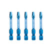 Spyder 2 SQ2 Impact Driver Bit (5-Pack) Mach-Blue®