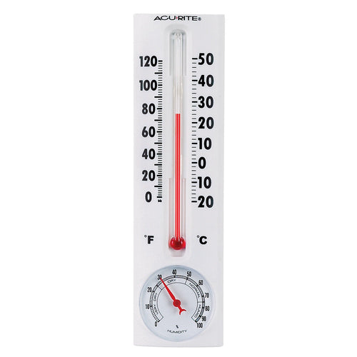AcuRite 8.2-inch Thermometer with Humidity