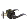 Delaney Hardware Bennett Entry Leverset, View Pack, Black (US19)