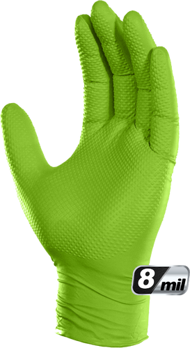 Gloveworks Industrial Green RDT Nitrile Gloves