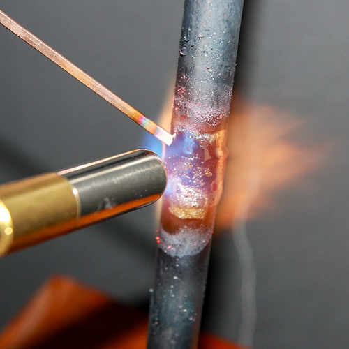 Bluefire BTS-8071 Trigger Start Handy Gas Welding Propane Torch Head MAPP MAP PRO Nozzle Brass Knob All-purpose Flame for Brazing Soldering Cooking