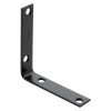 Corner Brace 3-1/2X3/4, Black