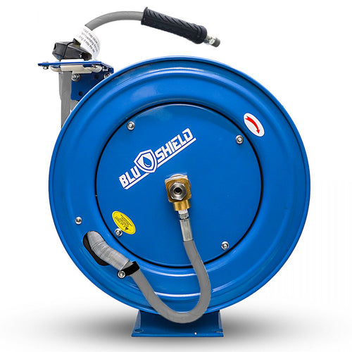 BluBird Industries Blushield Polyester Pressure Washer Hose Reel Heavy Duty Single Arm Assembly