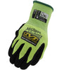 Mechanix Wear High-Visibility Coated-Knit Work Gloves Hi-Viz Speedknit™ Utility Small/Medium, Fluorescent Yellow