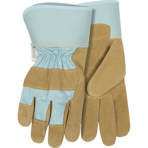 Kinco Women's Suede Pigskin Palm with Safety Cuff