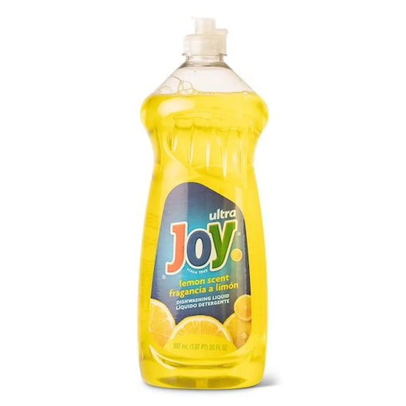 Joy Ultra Dishwashing Liquid 30 oz, Ultra Lemon Scent