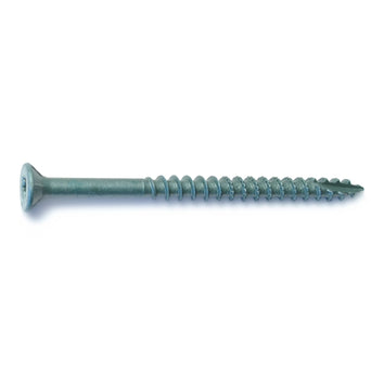 Monster Fastener #12 x 3 Green XL1500 Bugle Head Star Exterior Wood Screws DSNBS-050 (25 pcs.)