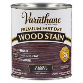 Fast Dry Interior Wood Stain, Oil-Based, Black Cherry, 1-Qt.