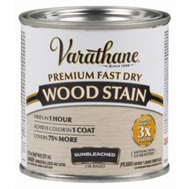 Fast Dry Interior Wood Stain, Oil-Based, Sun Bleached, 1/2-Pt.