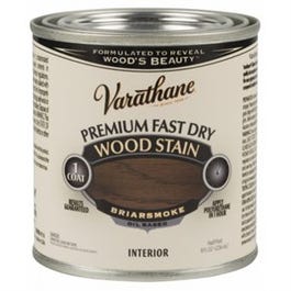 Fast Dry Interior Wood Stain, Oil-Based, Briar Smoke, 1-Qt.
