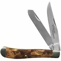 Schrade Knives Gunstock Trapper 2 Blade- 3 7/8
