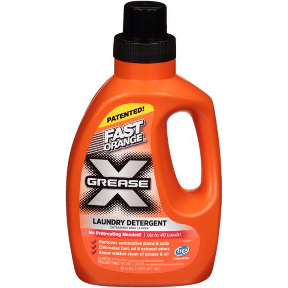 Permatex Fast Orange® Grease X Laundry Detergent 40 oz.