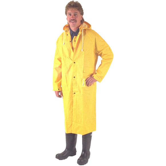Boss XXL PVC Raincoat Yellow