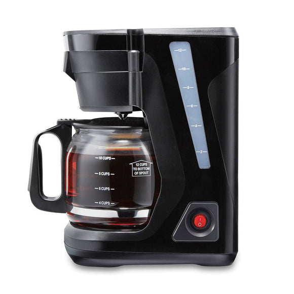 Proctor Silex FrontFill™ Compact 12 cup (black) Coffee Maker
