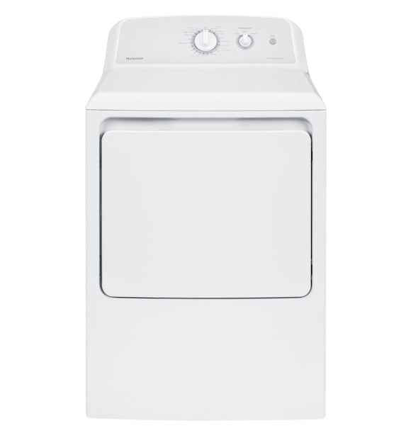 Hotpoint® 6.2 Cu. Ft. Capacity Aluminized Alloy Gas Dryer