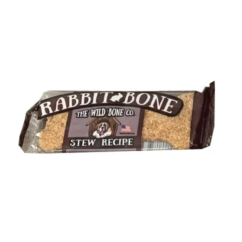 The Wild Bone Co. 1812 Stew Dog Biscuit, Jerky, Rabbit Flavor, 1 Ounce