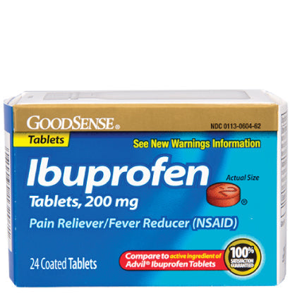 GoodSense® Ibuprofen Tablets, 200 mg