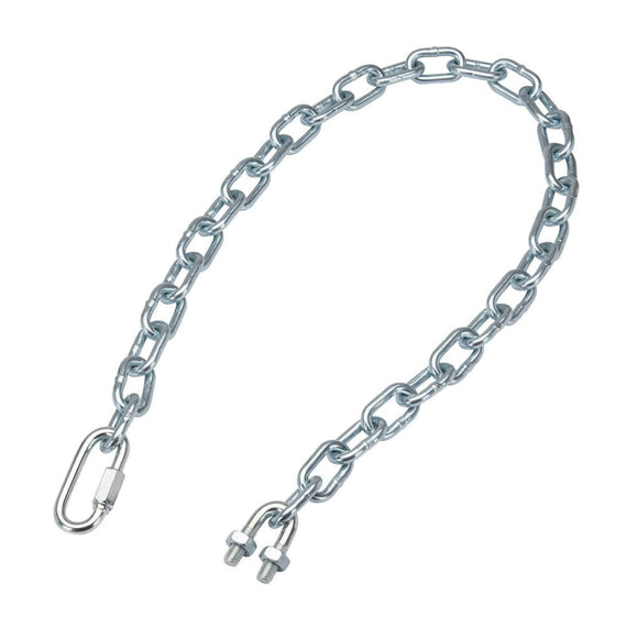 TowSmart 36 in. Towing Safety Chain with U-Bolt and Quick Link 5000 lbs.