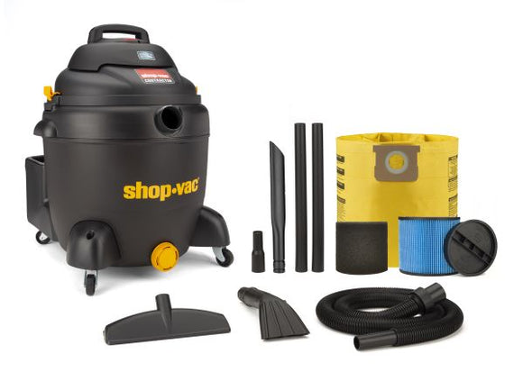 Shop-Vac® 18 Gallon* 6.5 Peak HP** Contractor Series Wet/Dry Vacuum with SVX2 Motor Technology