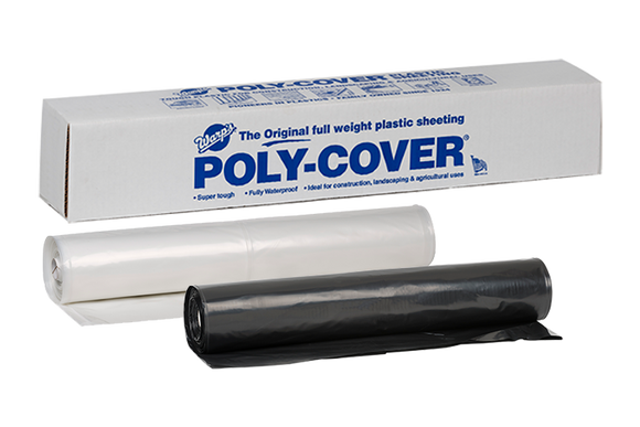 Warp Brothers Poly-Cover® Genuine Plastic Sheeting 4' X 100' 4 MIL