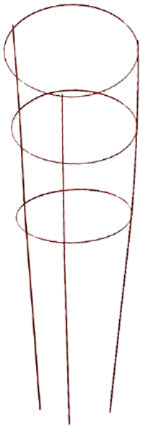 HD TOMATO CAGE RED 42X16 3 RING 3 LEG