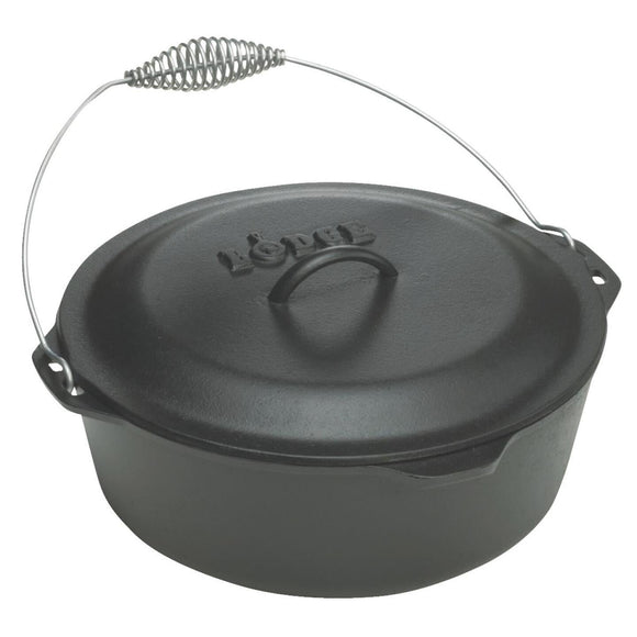 Lodge 9 Qt. Dutch Oven With Iron Cover
