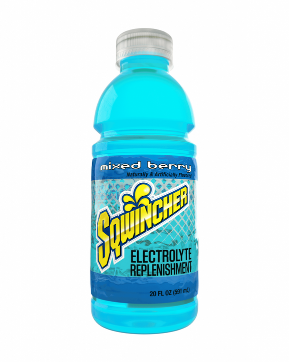 Sqwincher Ready-To-Drink Original 20 fl. oz. Mixed Berry